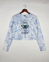 UK Imported secondhand Summer Crop Tops - BRAVE SOUL brand, SkyBlue Cotton, Premium condition, for Womens - Online Thrift Store Lahore Pakistan