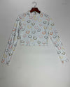 Summer Crop Tops | Shein | Preloved Branded | White Polyester | Excellent | OTS Thrift Store Islamabad Pakistan