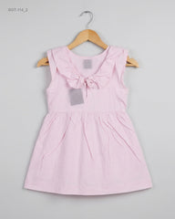 Buy Pink Cotton Girls Summer Tops by Zara - Premium condition for Girls | Preloved OTS Pakistan (SGT-114)