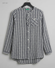UK Imported secondhand Girls Summer Tops - UNITED COLOURS brand, Black & White Cotton, Premium condition, for Girls - Online Thrift Store Lahore Pakistan