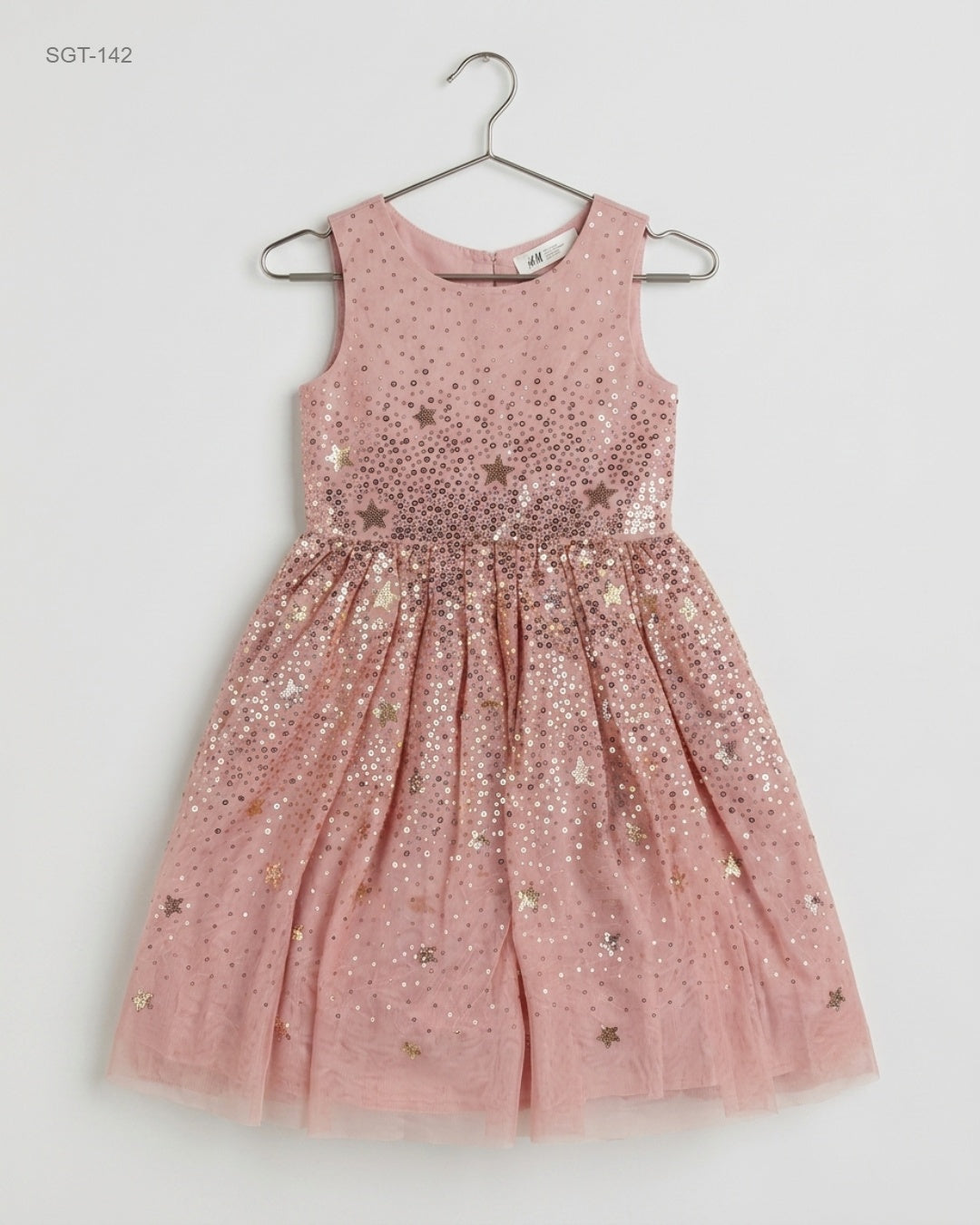 Secondhand Branded Girls Summer Tops by H&M, Pink Polyester fabric, Premium condition, for Girls - Online Thrift Shop Lahore Pakistan