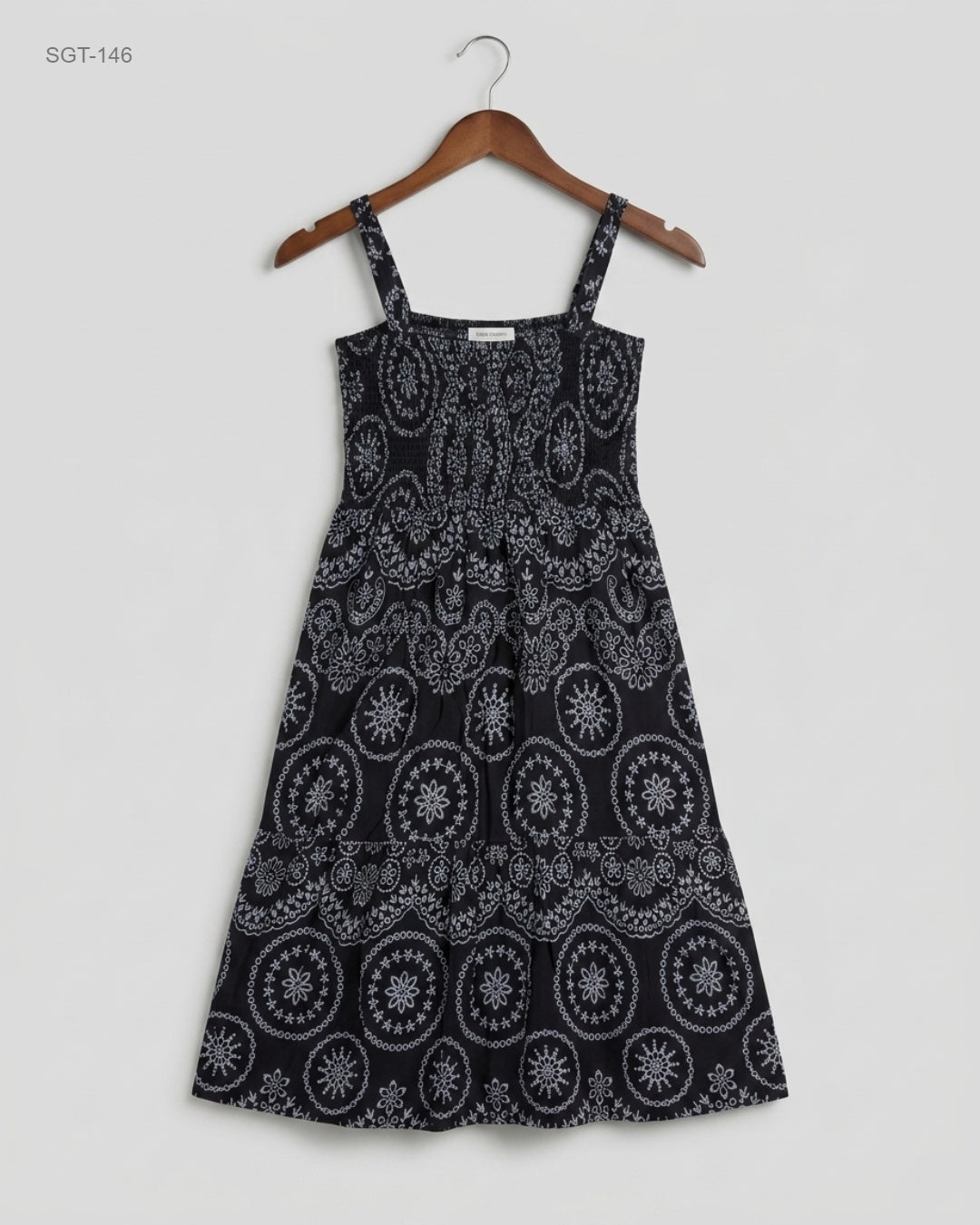 Shop Premium Girls Summer Tops by CUT LABEL | Preloved Branded Clothes | Black Cotton | Girls | OTS Thrift Store Islamabad Pakistan