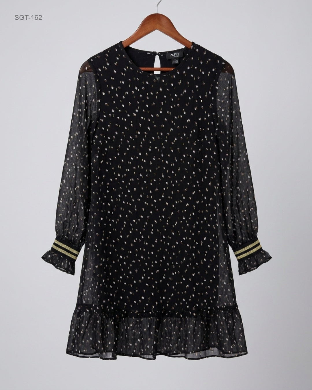 Preloved Premium Girls Summer Tops by PETIT, Black Polyester for Girls - OTS Thrift Shop Islamabad Pakistan