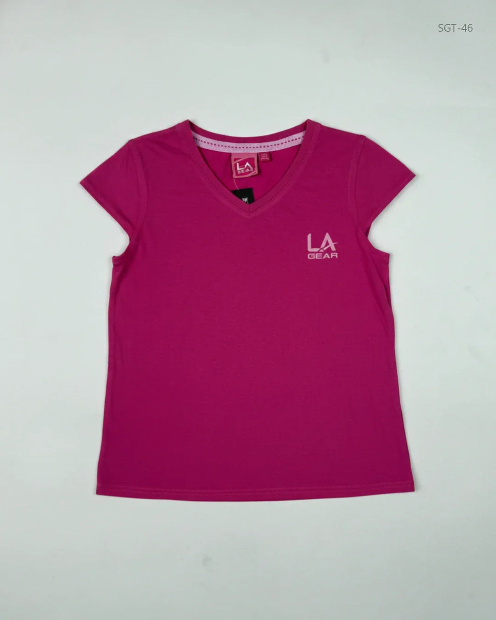 Preloved Premium Girls Summer Tops by LA, Pink Cotton for Girls - OTS Thrift Shop Karachi Pakistan
