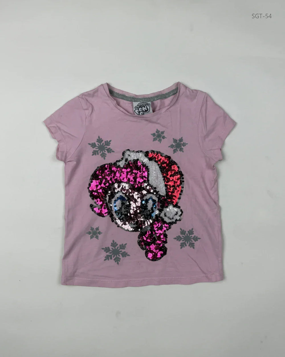 Secondhand Branded Girls Summer Tops by MY little Pony, Pink Cotton fabric, Premium condition, for Girls - Online Thrift Shop Peshawar Pakistan