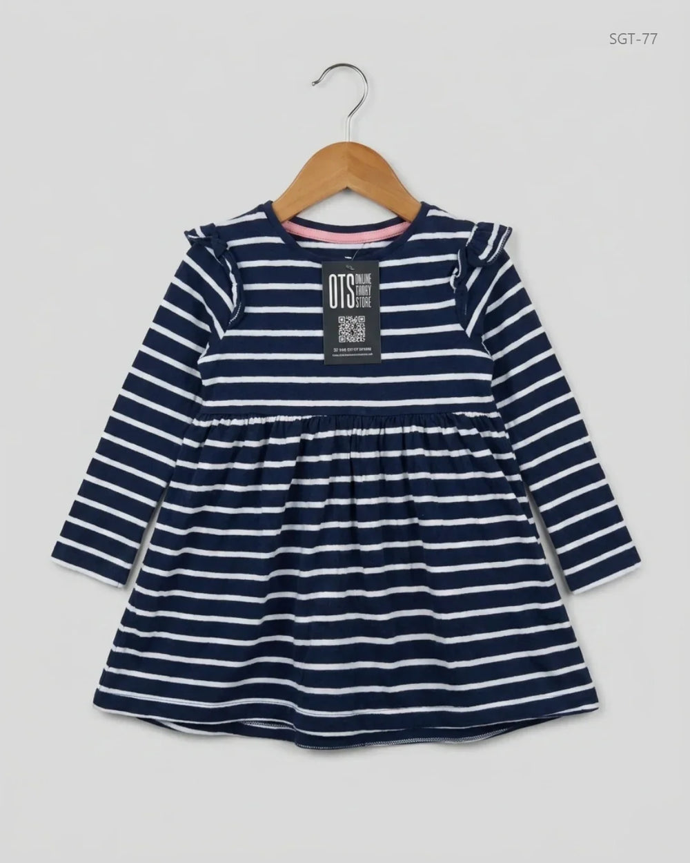 Premium Condition Girls Summer Tops | Preloved F&F | Blue Cotton | Thrift Shop for Girls Peshawar Pakistan | OTS
