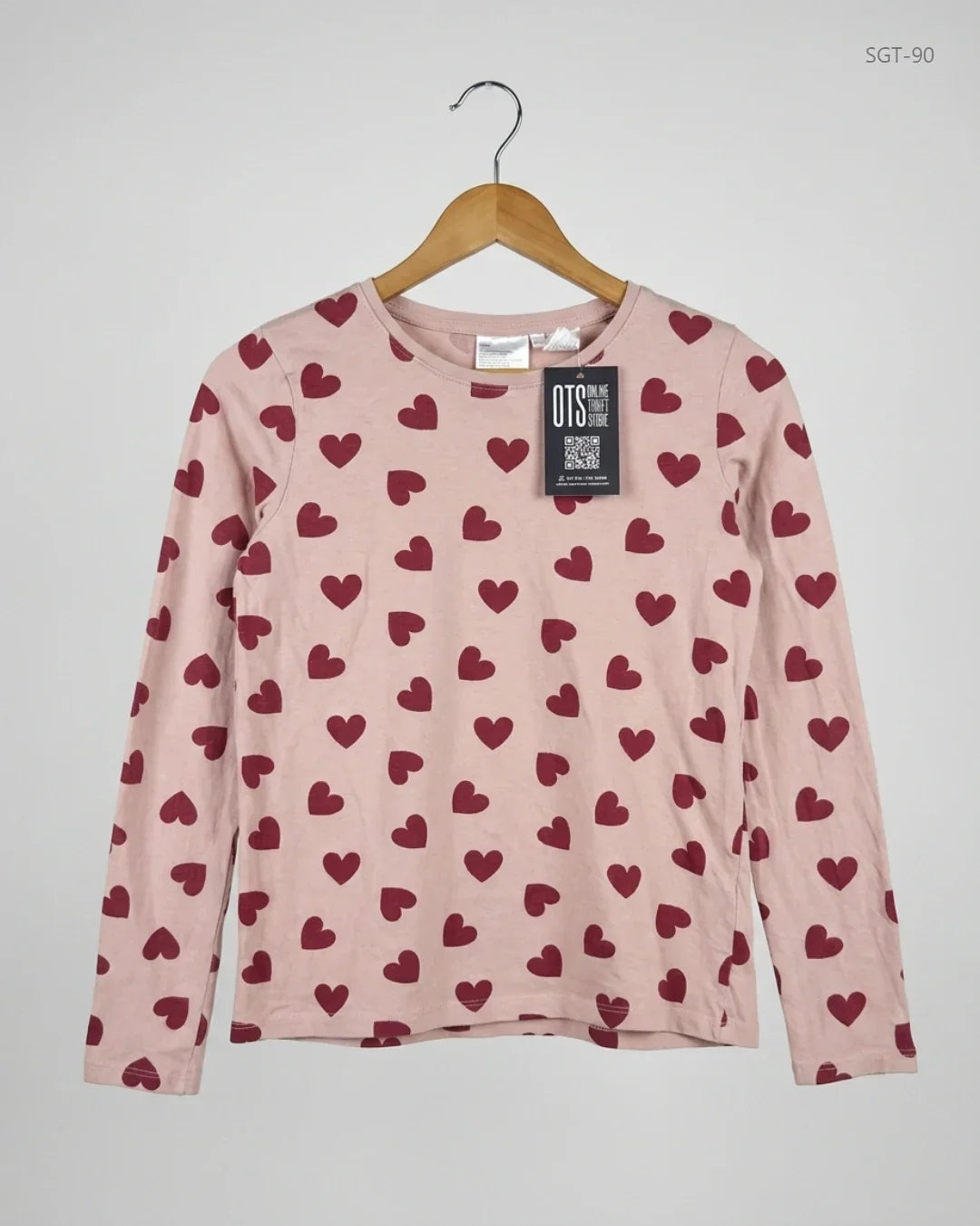 Secondhand Branded Girls Summer Tops by H&M, Pink Cotton fabric, Premium condition, for Girls - Online Thrift Shop Islamabad Pakistan