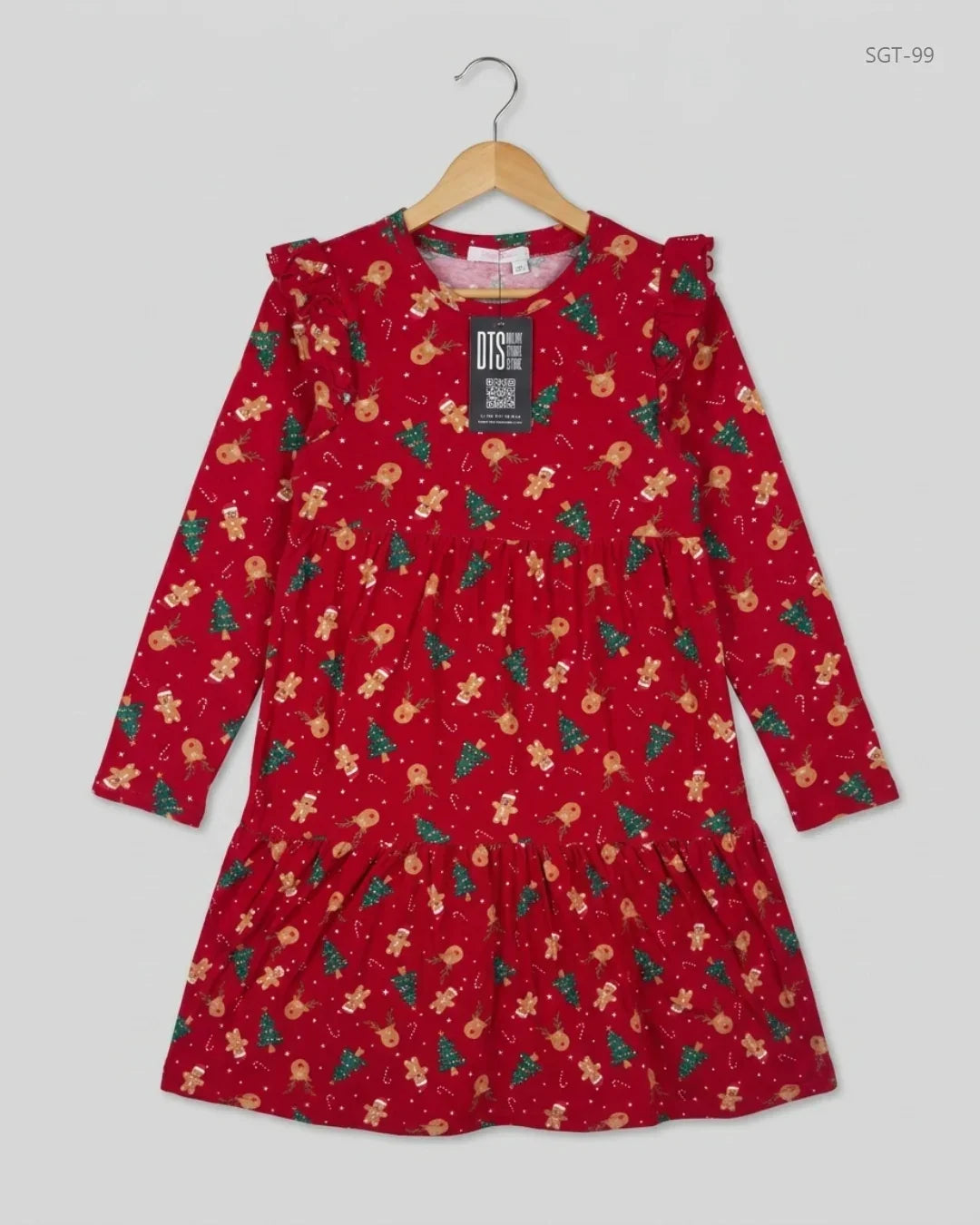 Secondhand Branded Girls Summer Tops by Primark, Red Polyester fabric, Premium condition, for Girls - Online Thrift Shop Lahore Pakistan