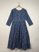 Summer Kurti | SASSAFRAS | Preloved Branded | Blue LAWN | Premium | OTS Thrift Store Lahore Pakistan