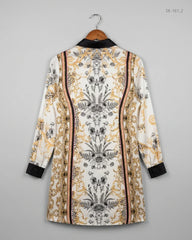 Shop Premium Condition Multi Silk Summer Kurti by Next for Womens at OTS - Online Thrift Store Pakistan (SK-161)