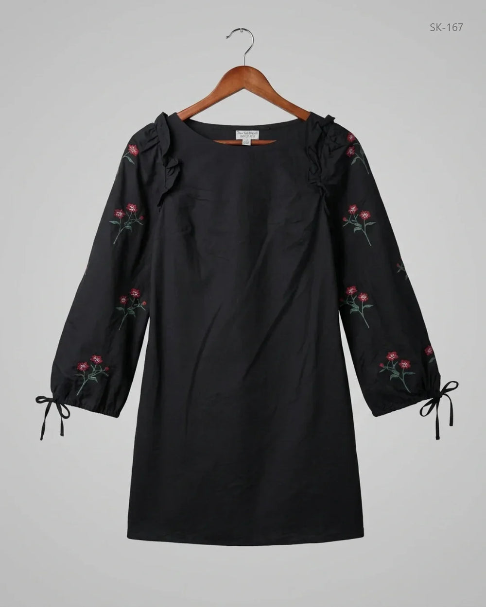 UK Imported secondhand Summer Kurti - Miss Selfridge brand, Black Cotton, Premium condition, for Womens - Online Thrift Store Lahore Pakistan
