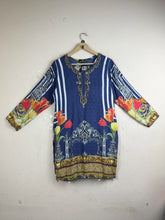 Good Condition Summer Kurti | Preloved Memsaab | Blue Lawn | Thrift Shop for Women Islamabad Pakistan | OTS