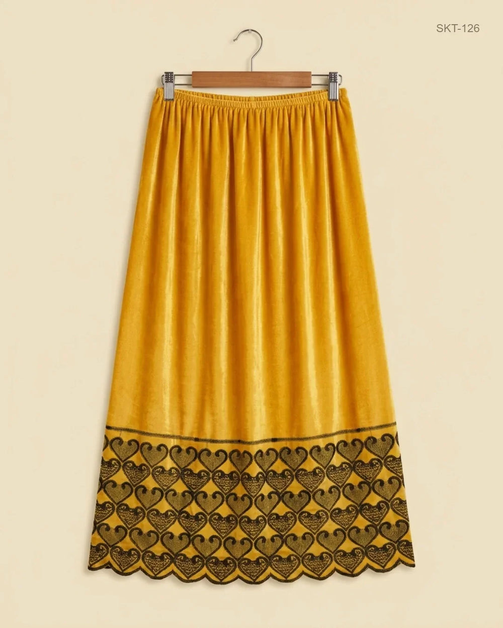 Secondhand Branded Women's skirts by CUT LABEL, Yellow Polyester fabric, Premium condition, for Womens - Online Thrift Shop Karachi Pakistan