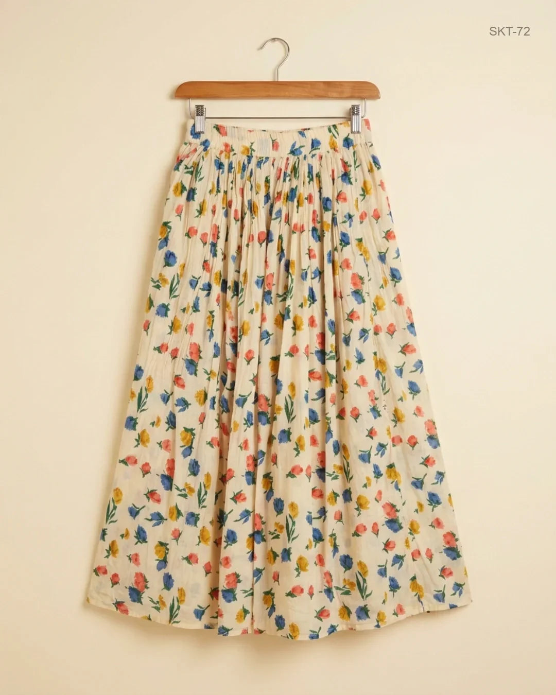 UK Imported secondhand Women's skirts - Sensations brand, Beige Cotton, Premium condition, for Womens - Online Thrift Store Peshawar Pakistan
