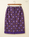 Secondhand Branded Women's skirts by CUT LABEL, Purple Cotton fabric, Premium condition, for Womens - Online Thrift Shop Karachi Pakistan