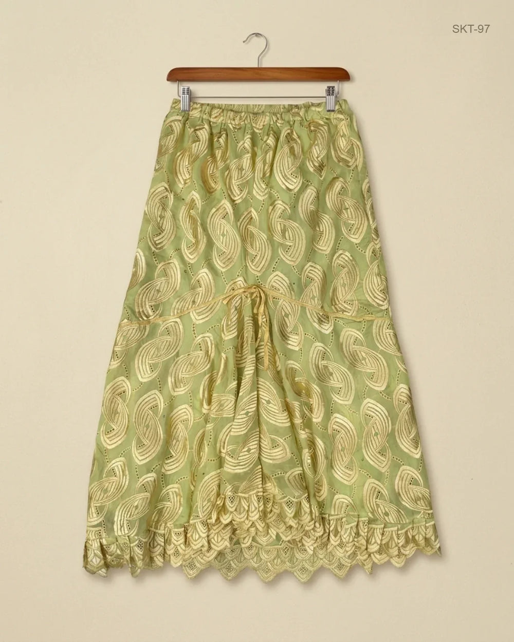 Shop Premium Women's skirts by Unknown | Preloved Branded Clothes | Yellow Cotton | Womens | OTS Thrift Store Peshawar Pakistan
