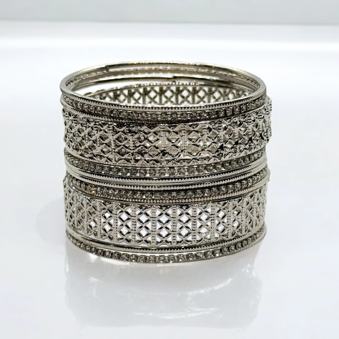 Silver Kara Set