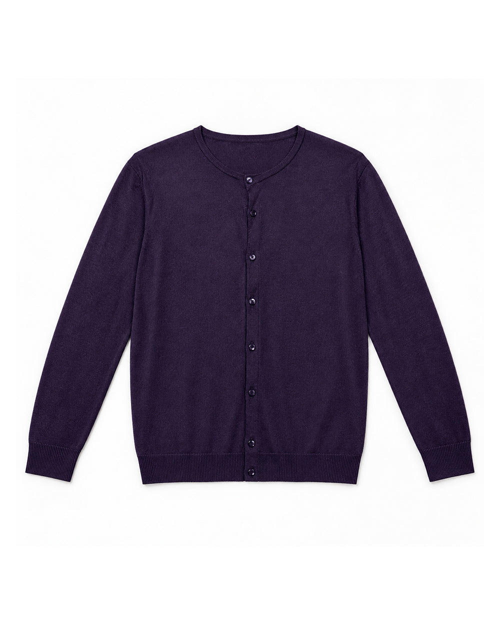 Deep Purple women's preloved button-down cardigan, VW-BLWC11
