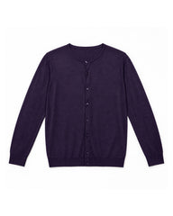 Deep Purple women's preloved button-down cardigan, VW-BLWC11