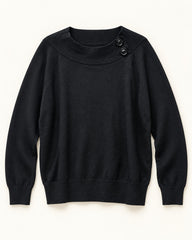 Black women's preloved winter crop top, VW-CTP132