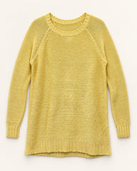 Butter Yellow women's preloved winter crop top, VW-CTP160