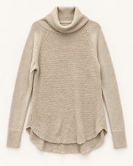 Oatmeal women's preloved winter crop top, VW-CTP173