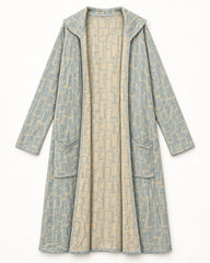 White women's preloved long cardigan, VW-LC24