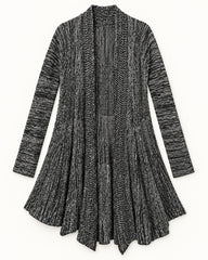 Taupe women's preloved long cardigan, VW-LC53