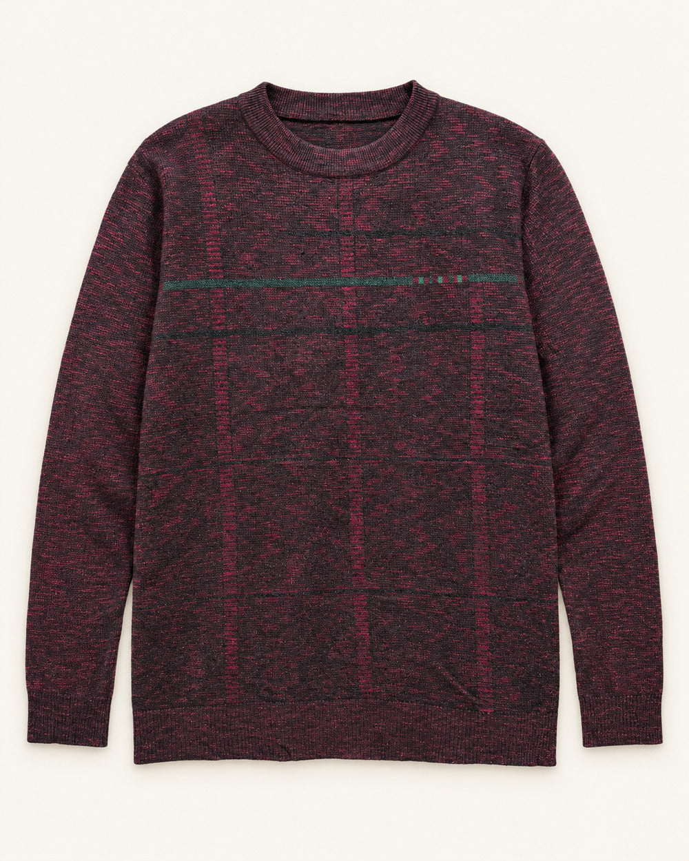 Burgundy men's preloved sweater, VW-MS02