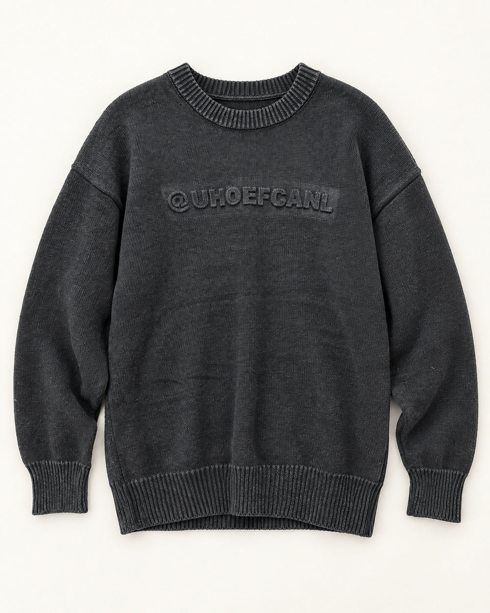 Charcoal men's preloved sweater, VW-MS126