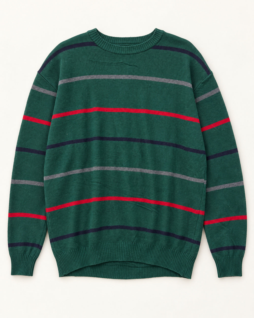Green & Red men's preloved sweater, VW-MS129