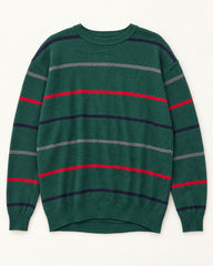 Green & Red men's preloved sweater, VW-MS129