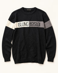 Black & White men's preloved sweatshirt, VW-MS140
