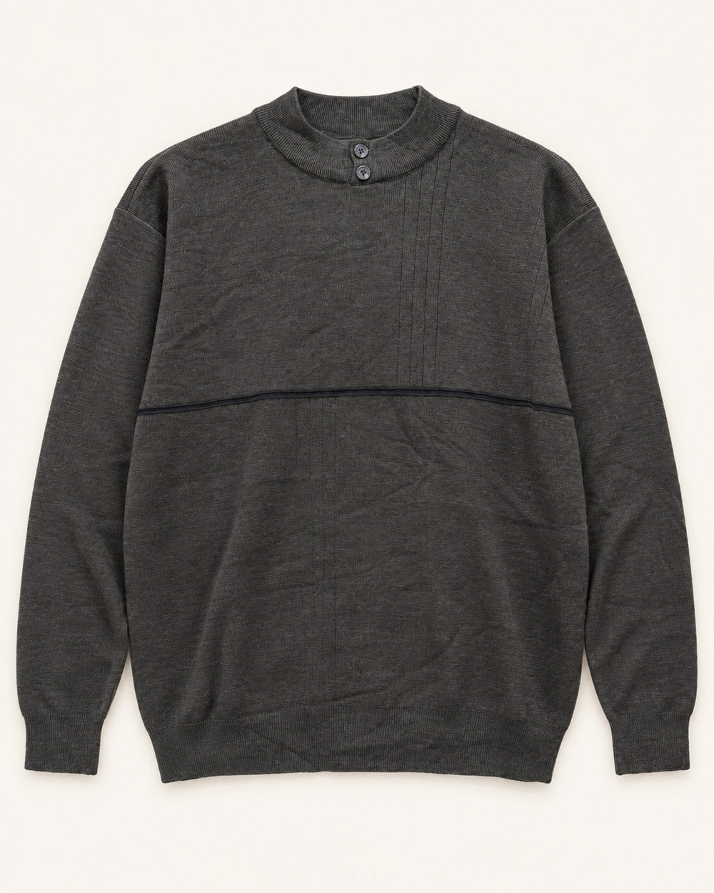 Charcoal men's preloved sweatshirt, VW-MS164