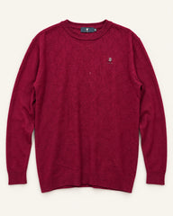 Burgundy men's preloved sweater, VW-MS17