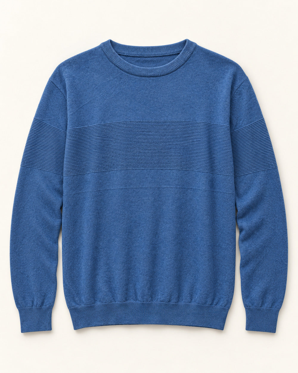 Royal Blue men's preloved crew-neck sweater, VW-MS240