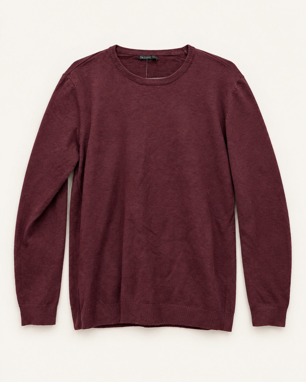 Burgundy men's preloved sweater, VW-MS27
