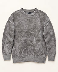 Grey men's preloved crew-neck sweater, VW-MS324
