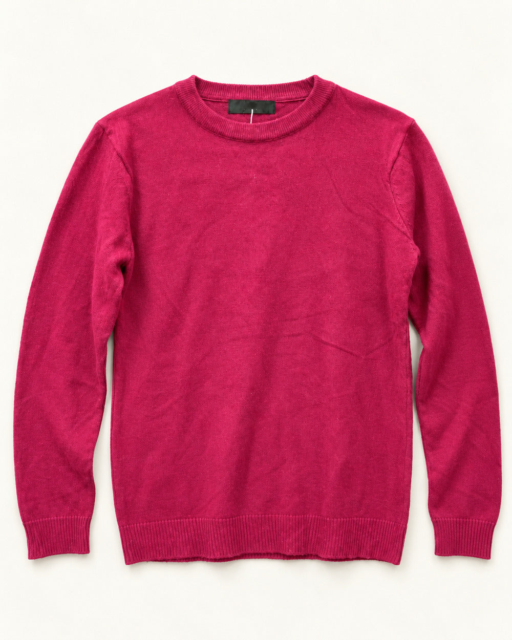 Pink men's preloved crew-neck sweater, VW-MS326