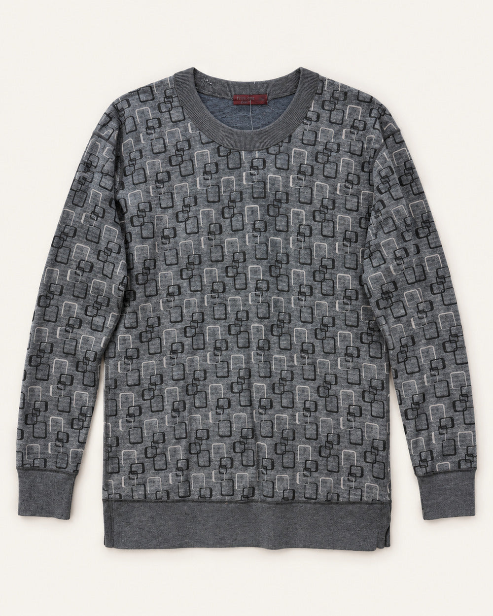 Grey men's preloved sweater, VW-MS39