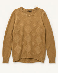 Camel men's preloved sweater, VW-MS40