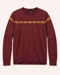Burgundy men's preloved sweater, VW-MS43
