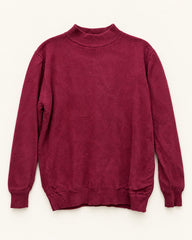 Burgundy men's preloved sweatshirt, VW-MS56