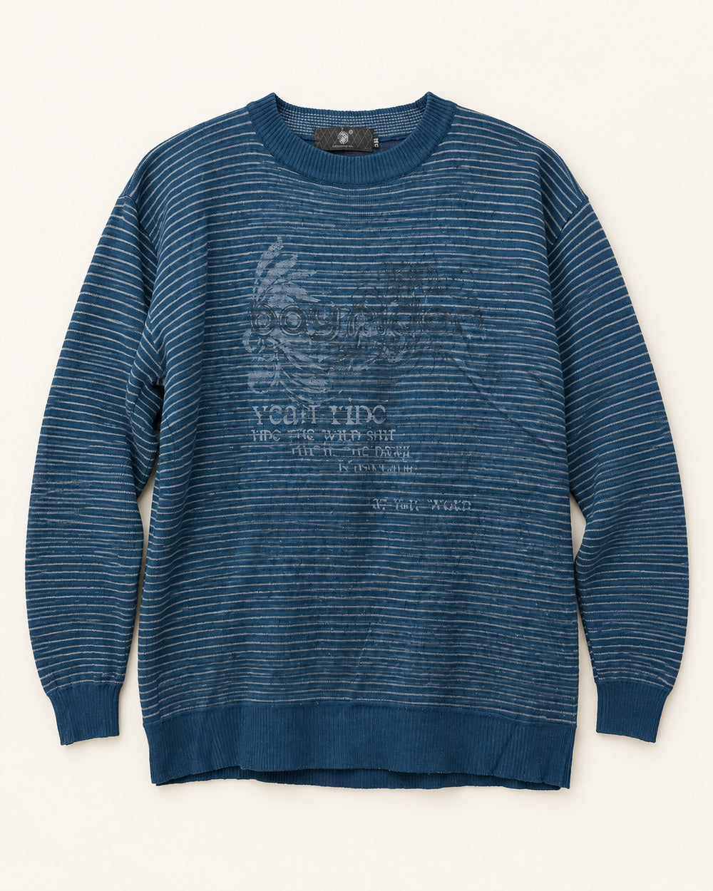 Blue men's preloved sweater, VW-MS73