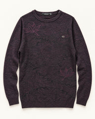 Burgundy men's preloved sweater, VW-MS92