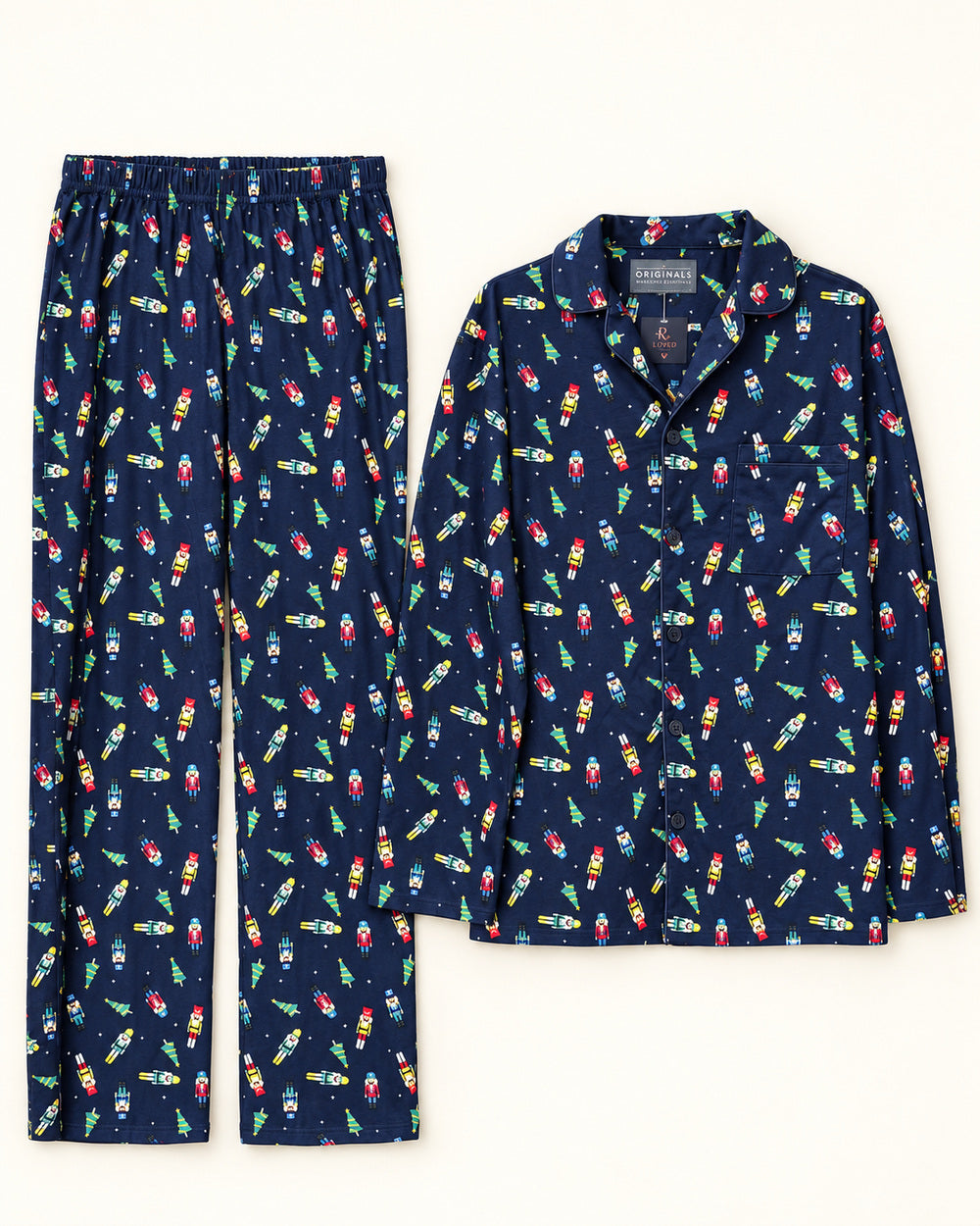 Navy women's preloved night suit, VW-NS01