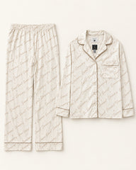 Cream women's preloved night suit, VW-NS05