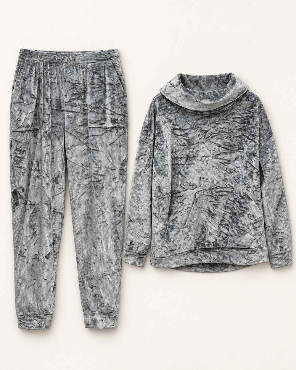 Grey women's preloved night suit, VW-NS08