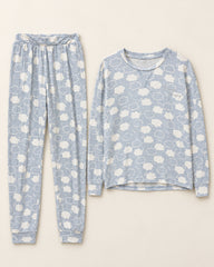 Powder Blue women's preloved night suit, VW-NS22