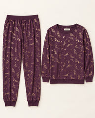 Plum women's preloved night suit, VW-NS53